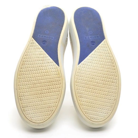 Rothy's The Loafer Tan Knit Washable Flats size 10 - Picture 5 of 6